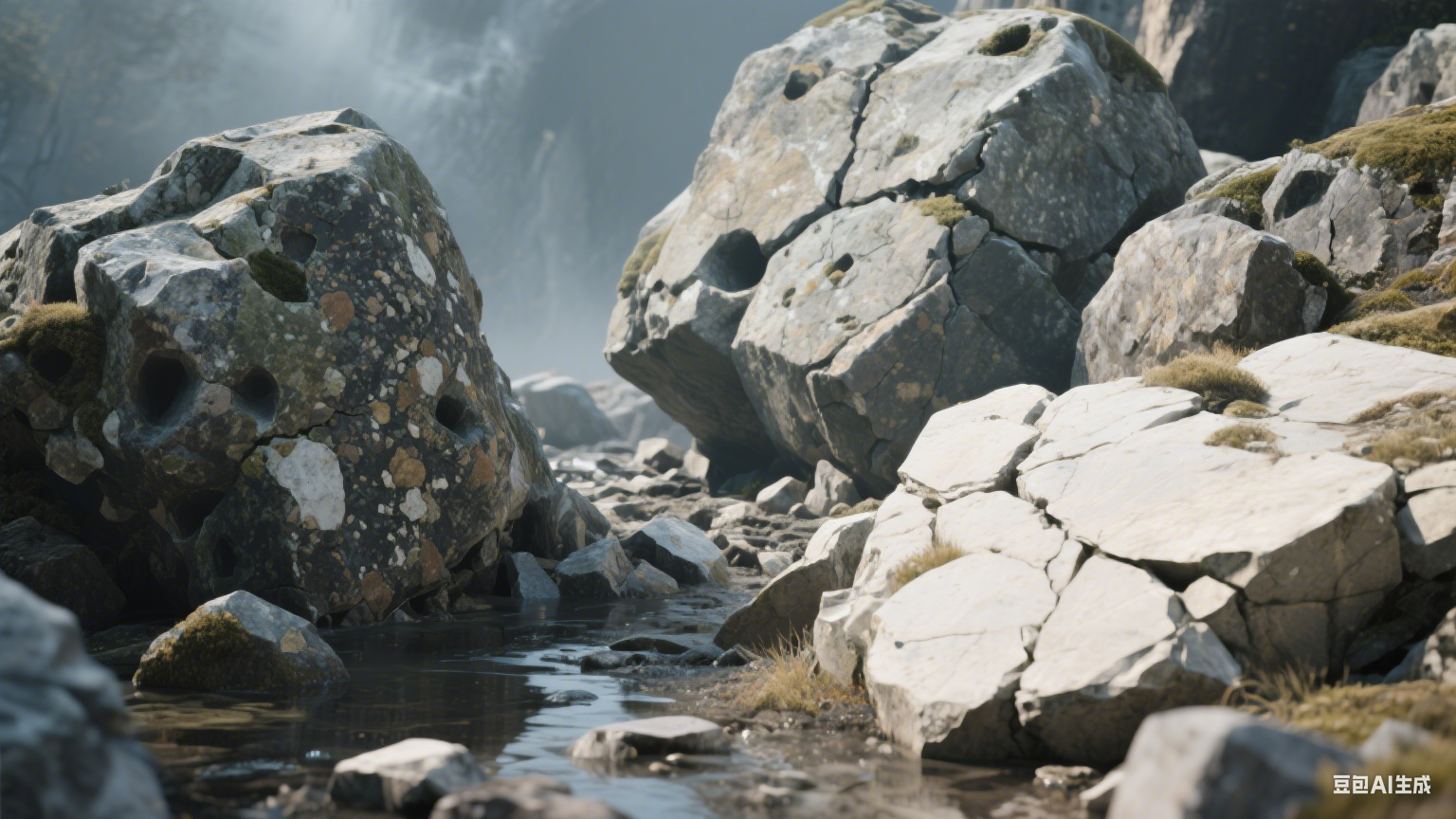 岩石的无声蜕变：物理风化的科学解析