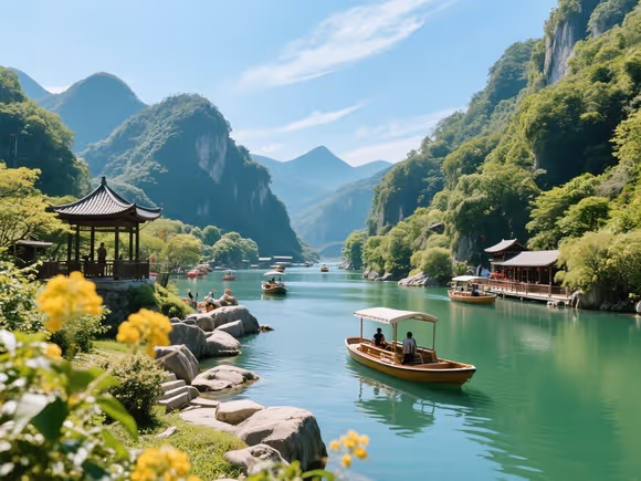 看远处有什么景点可以玩