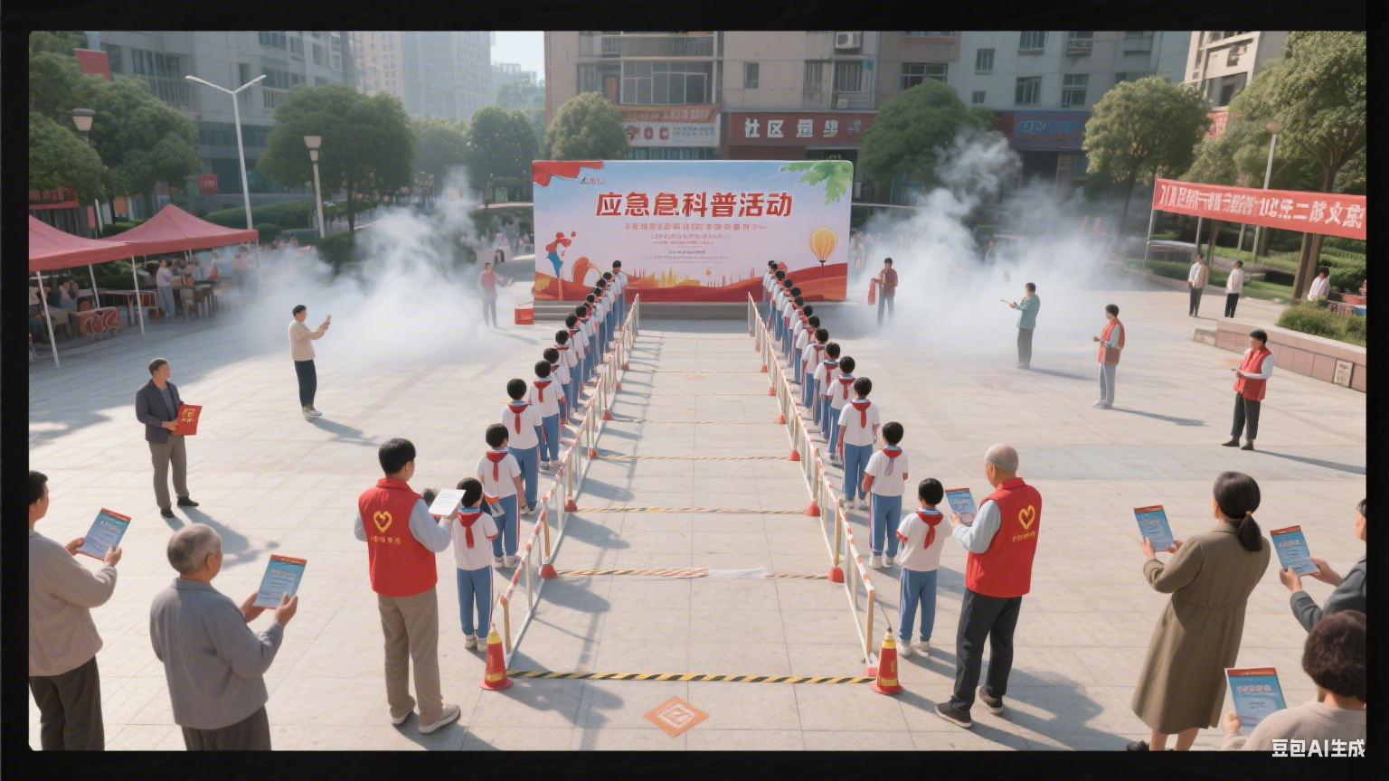安全工程学院：应急科普进社区 融教学科研于公共服务