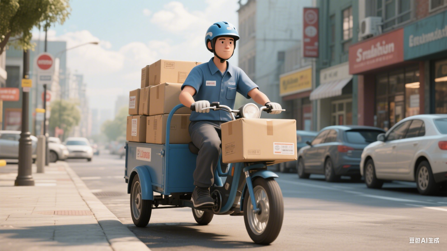 快递小哥的魔幻日常：当物流配送变成大型闯关现场