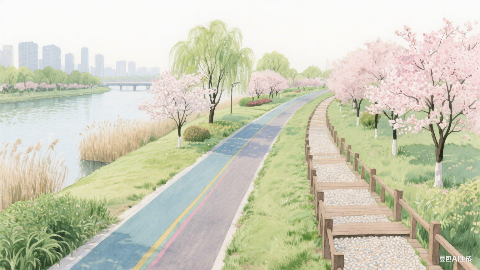 城市绿道：编织在钢筋森林里的自然丝带