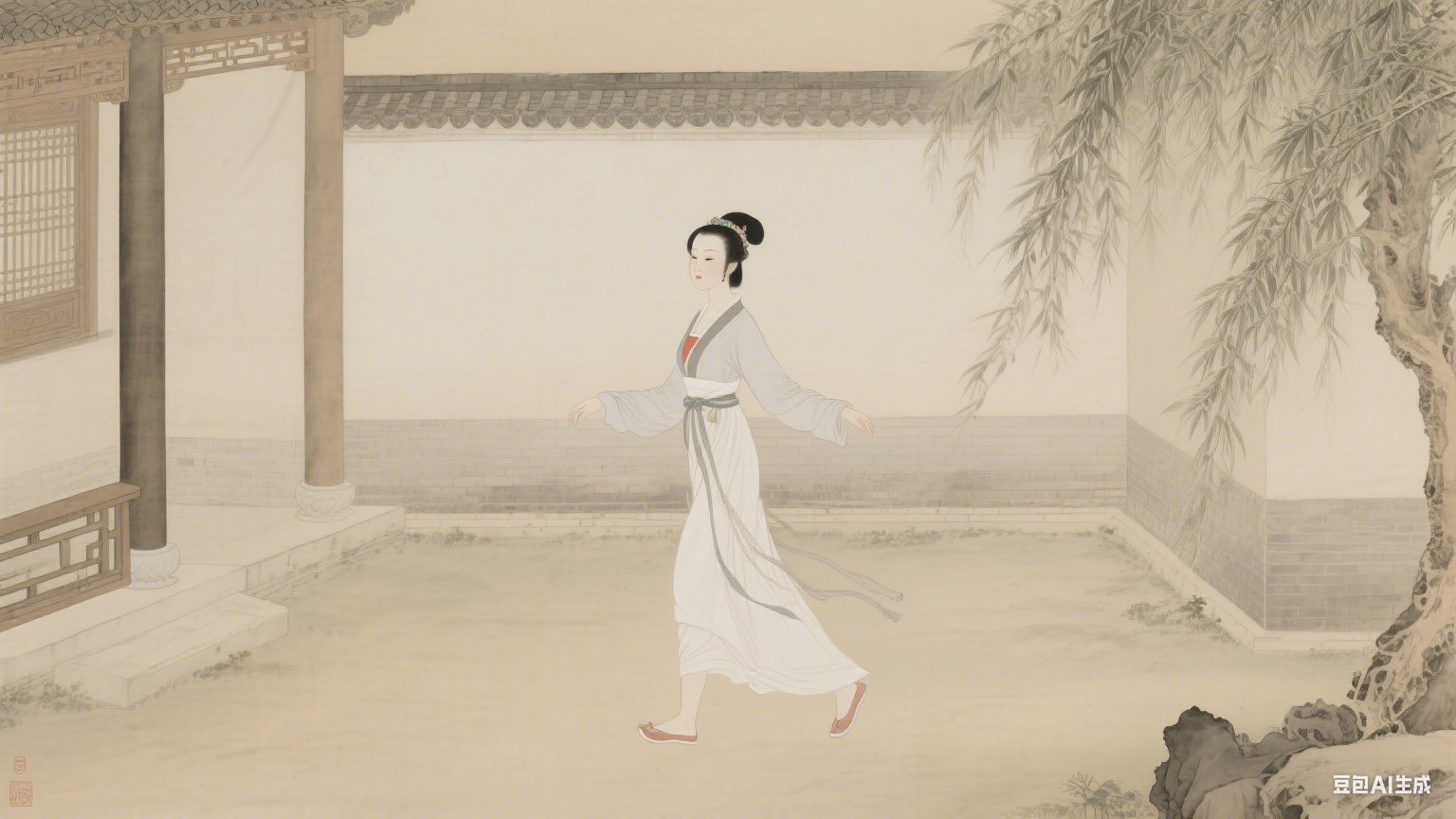 莲步轻移：藏在先秦礼仪里的淑女步态之美