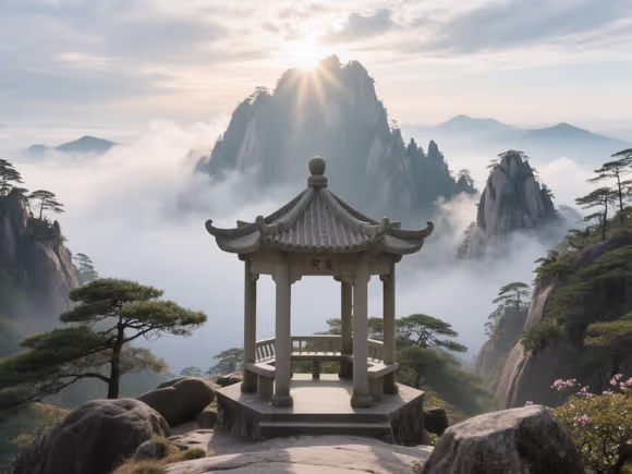 黄山景点有什么亭子