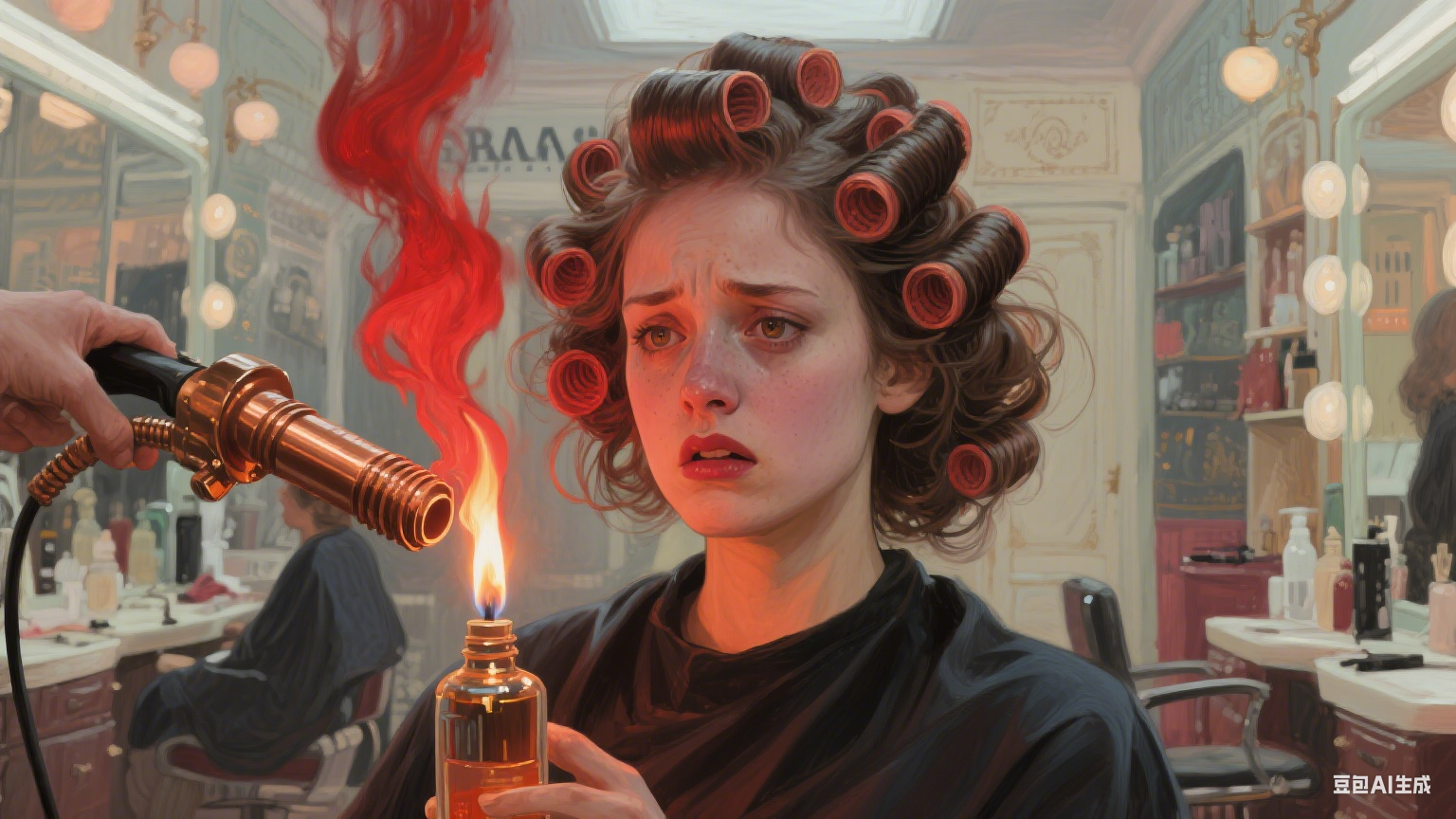 发丝间的时光印记：烫发艺术的百年流转