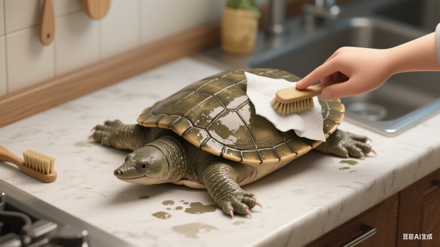 鲍鱼甲鱼毛辊清洗机：能彻底洗干净吗？(4)