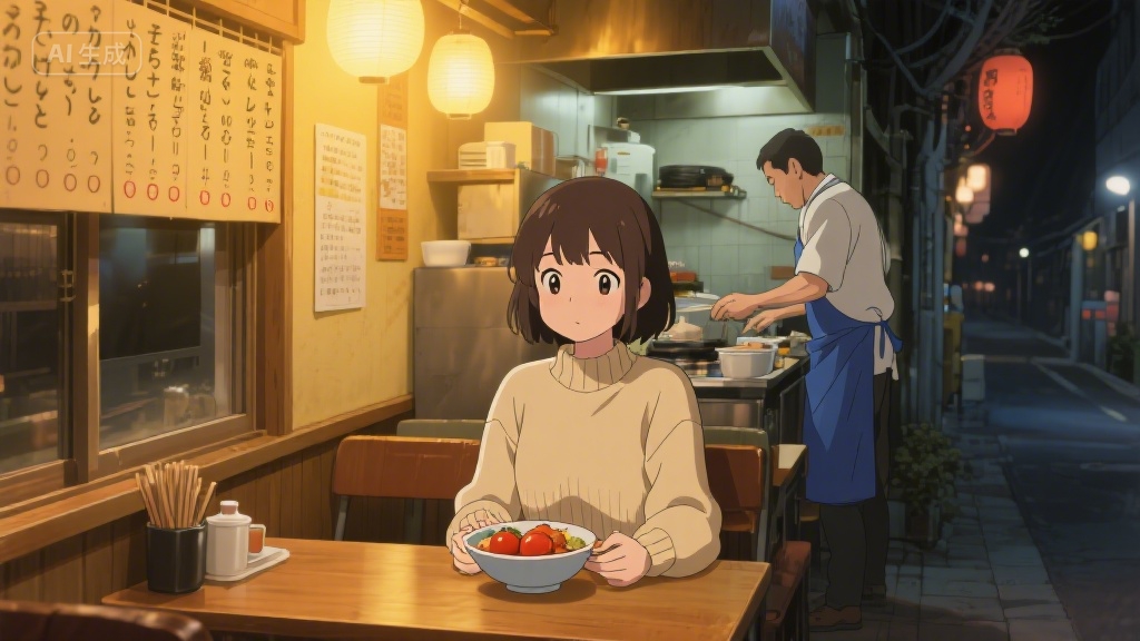 深夜食堂里的人间暖意
