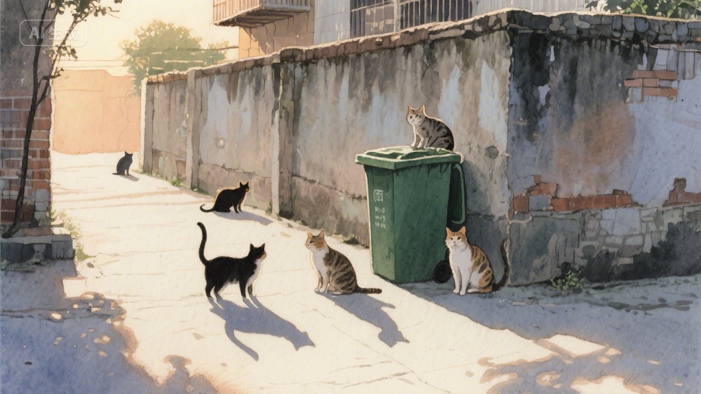 巷子里的毛孩子：那些藏在城市角落的小生命