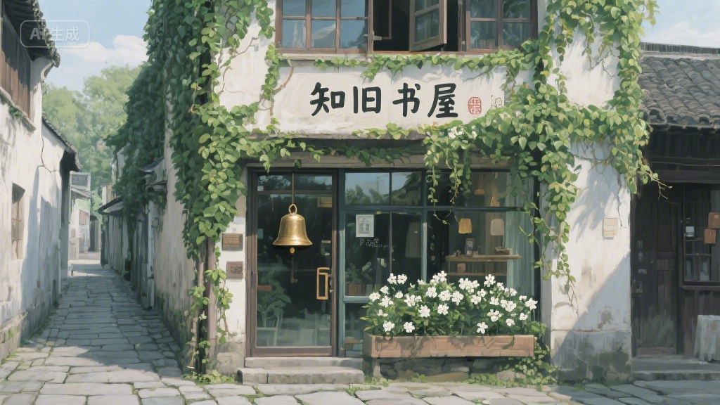 巷尾老书店：时光褶皱里的墨香