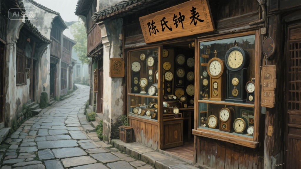 老钟表店的秘密