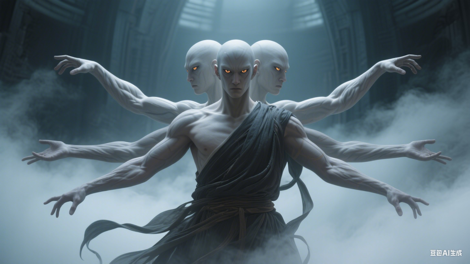 三头六臂：跨越时空的文化符号与精神隐喻