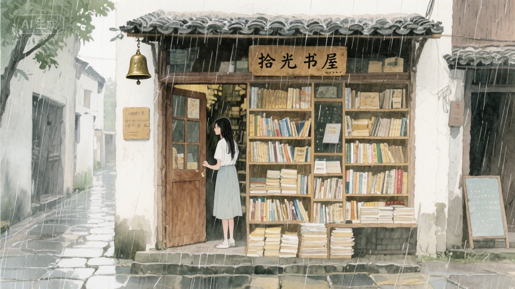 旧书店里的时光信笺