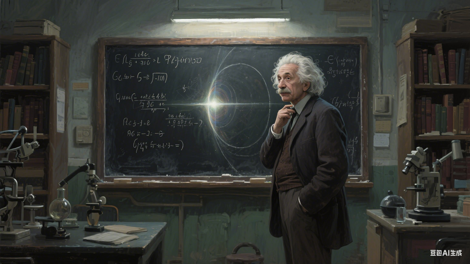 星河的温柔魔术：当引力编织出光的幻境