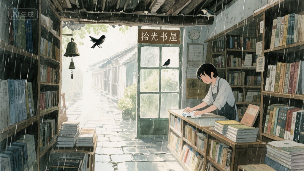 旧书店里的时光信笺