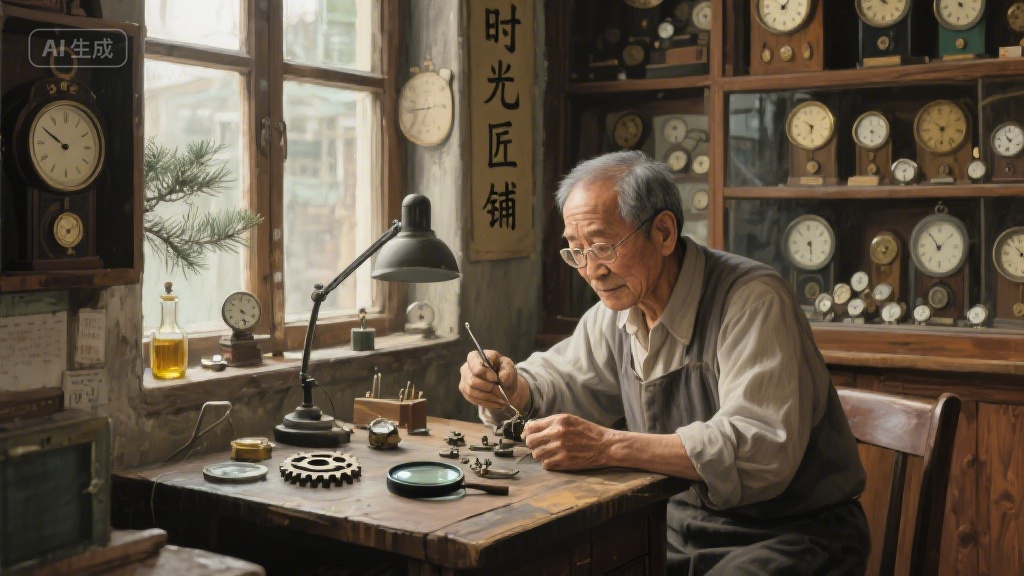 老钟表匠的最后一块怀表