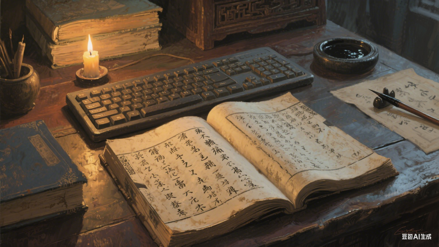 墨痕里的微瑕：那些藏在文字间的错与悟