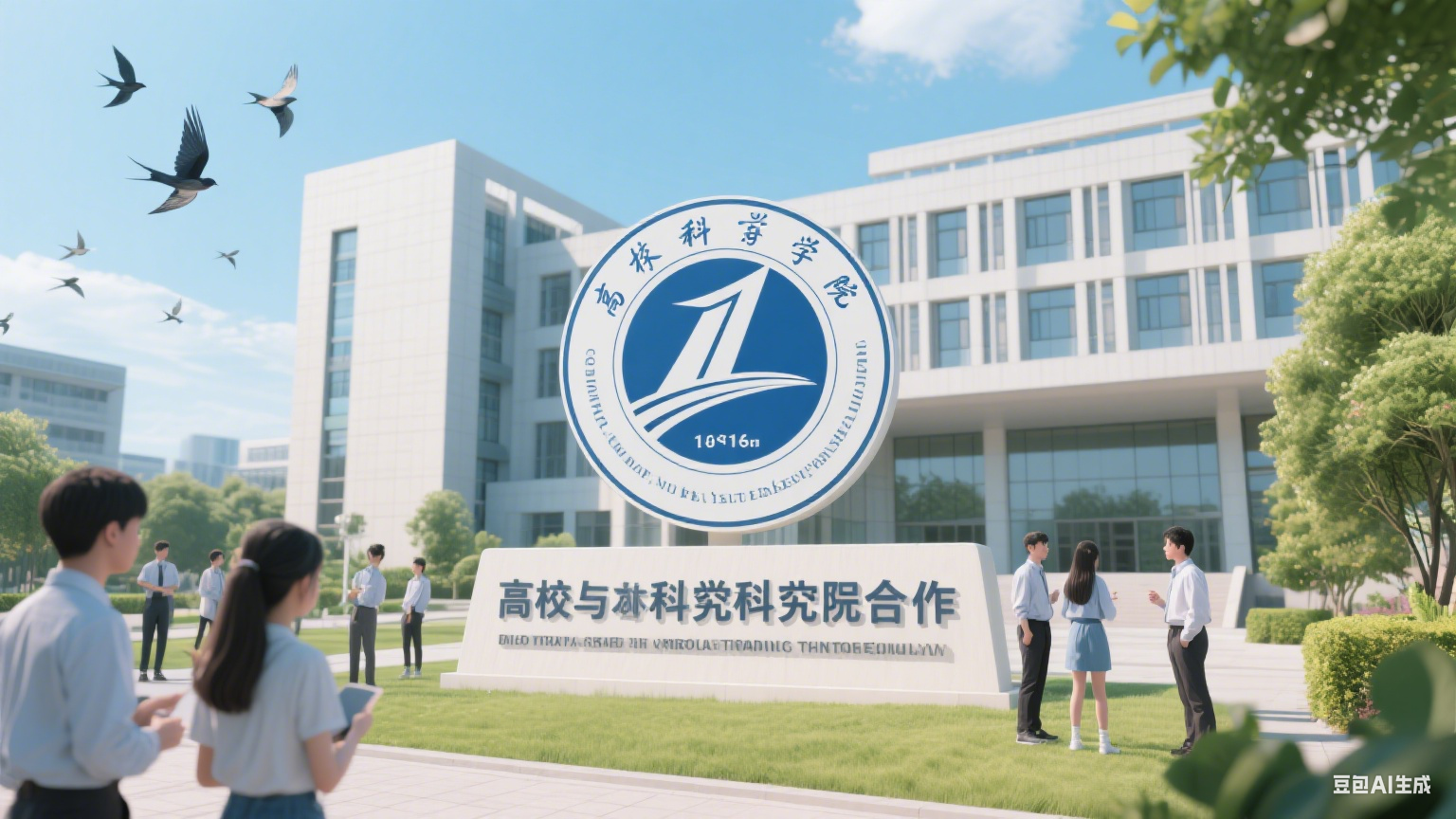 与中科院共建博士项目 打造 “π 型人才” 培养高地