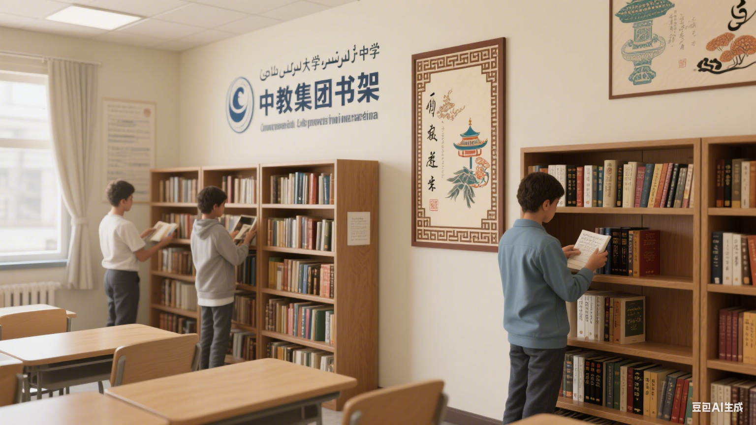 迦太基孔院添 “智慧书架” 数字资源赋能中文学习