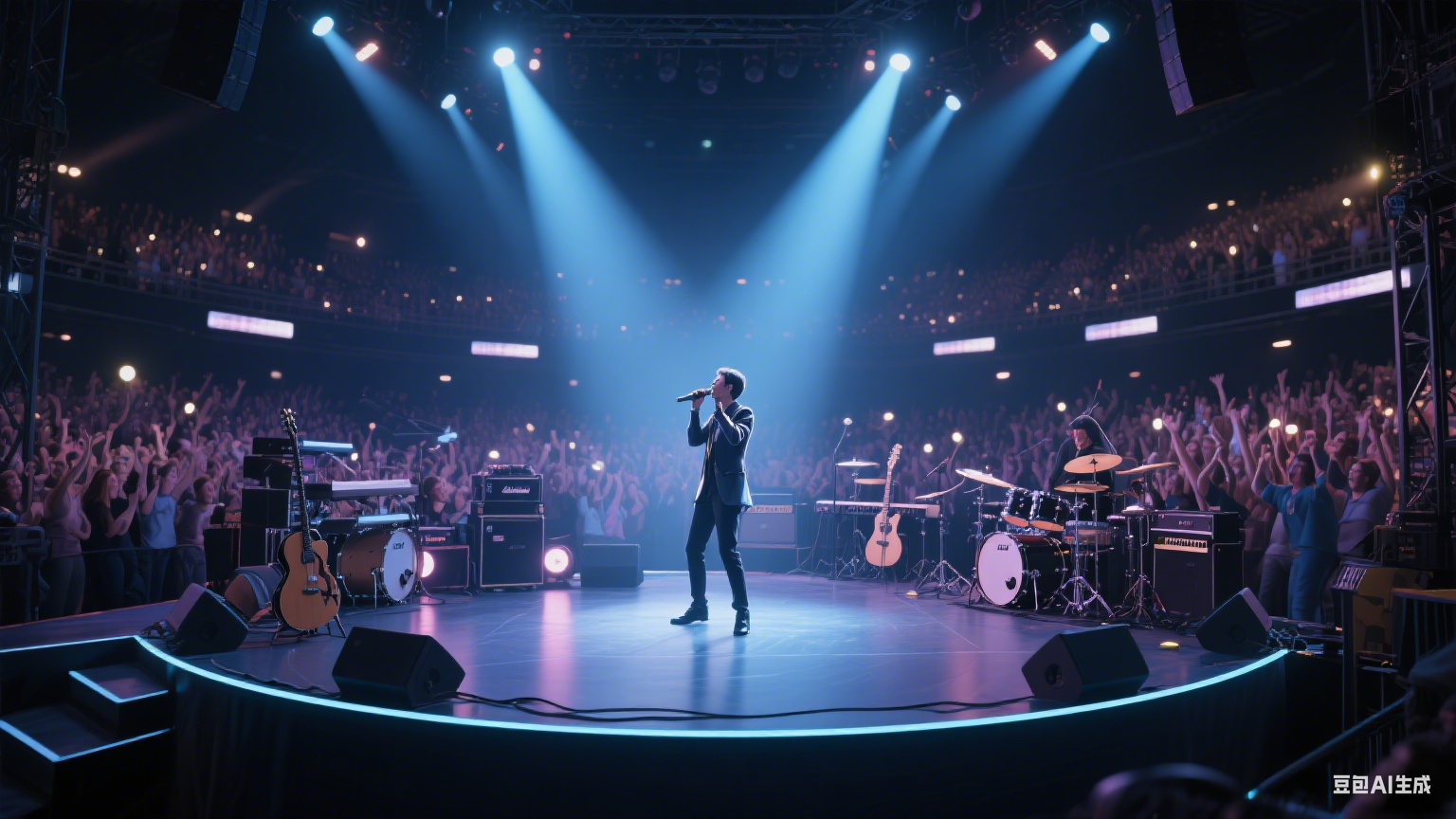 聚光灯下的集体仪式：演唱会的多维镜像