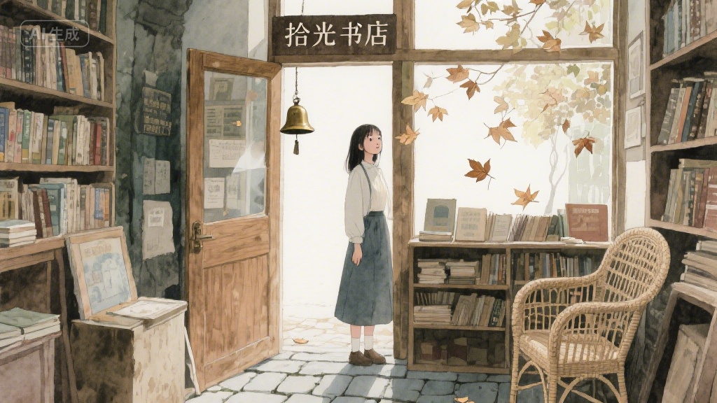 旧书店里的时光信笺