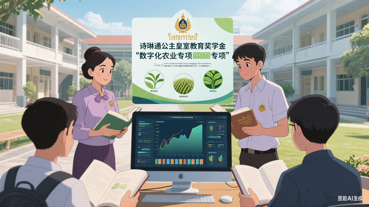 诗琳通公主皇室奖学金增设 “数字农业” 专项 助力农业科技人才培养