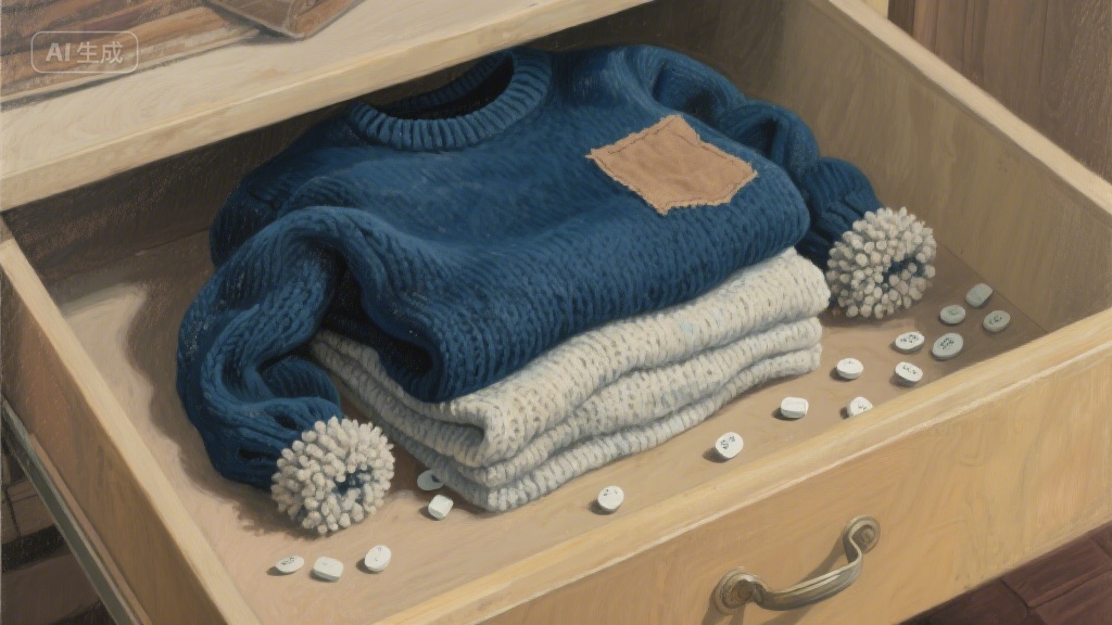 衣柜深处的旧毛衣,藏着我半生的暖