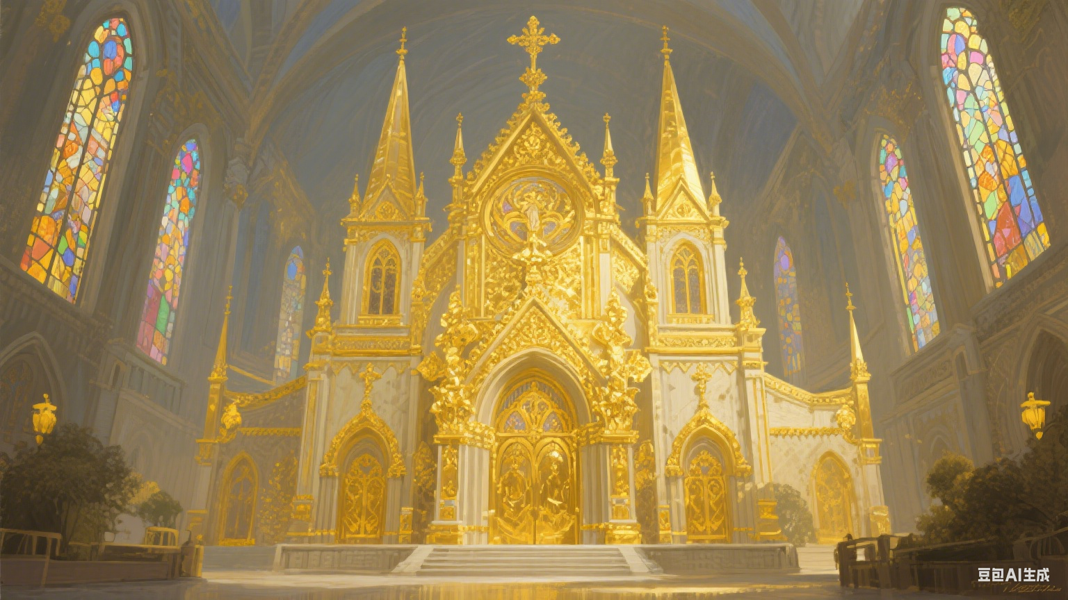 金碧辉煌：光影交织的文明密码