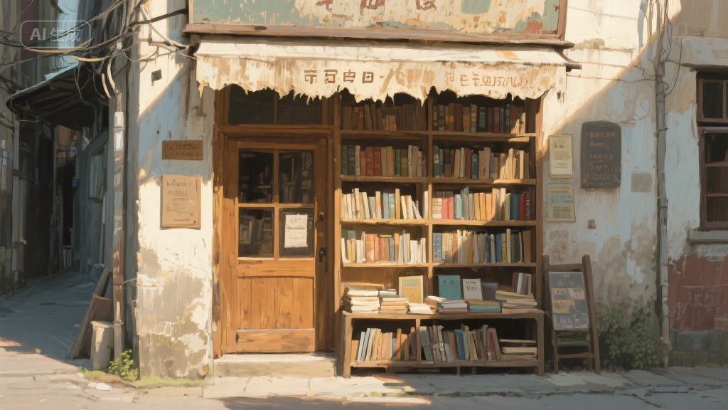 旧书店里的时光褶皱