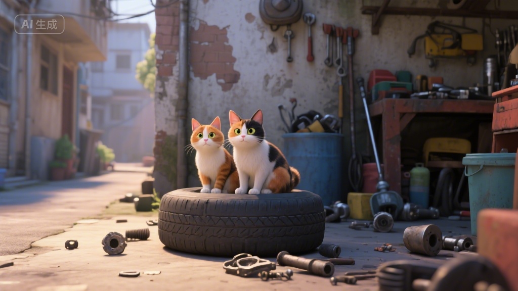 巷子里的毛孩子：那些在城市角落自愈的小生命