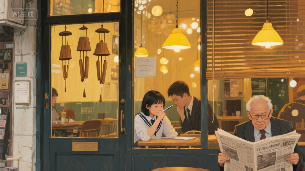 街角那间藏着故事的小咖啡馆