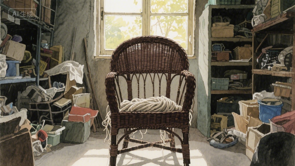 外婆的老藤椅，藏着我半个人生的暖
