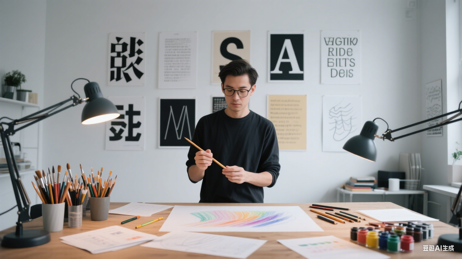 墨痕里的心跳：那些藏在字体里的温柔与呐喊