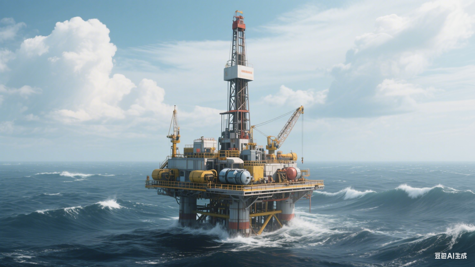 深海能源开采的核心枢纽 —— 钻井平台解析