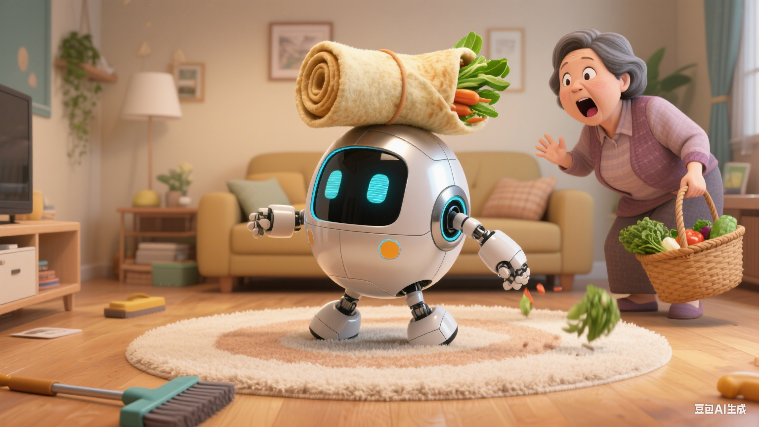 当人形机器人闯进生活：那些让人笑出眼泪的日常