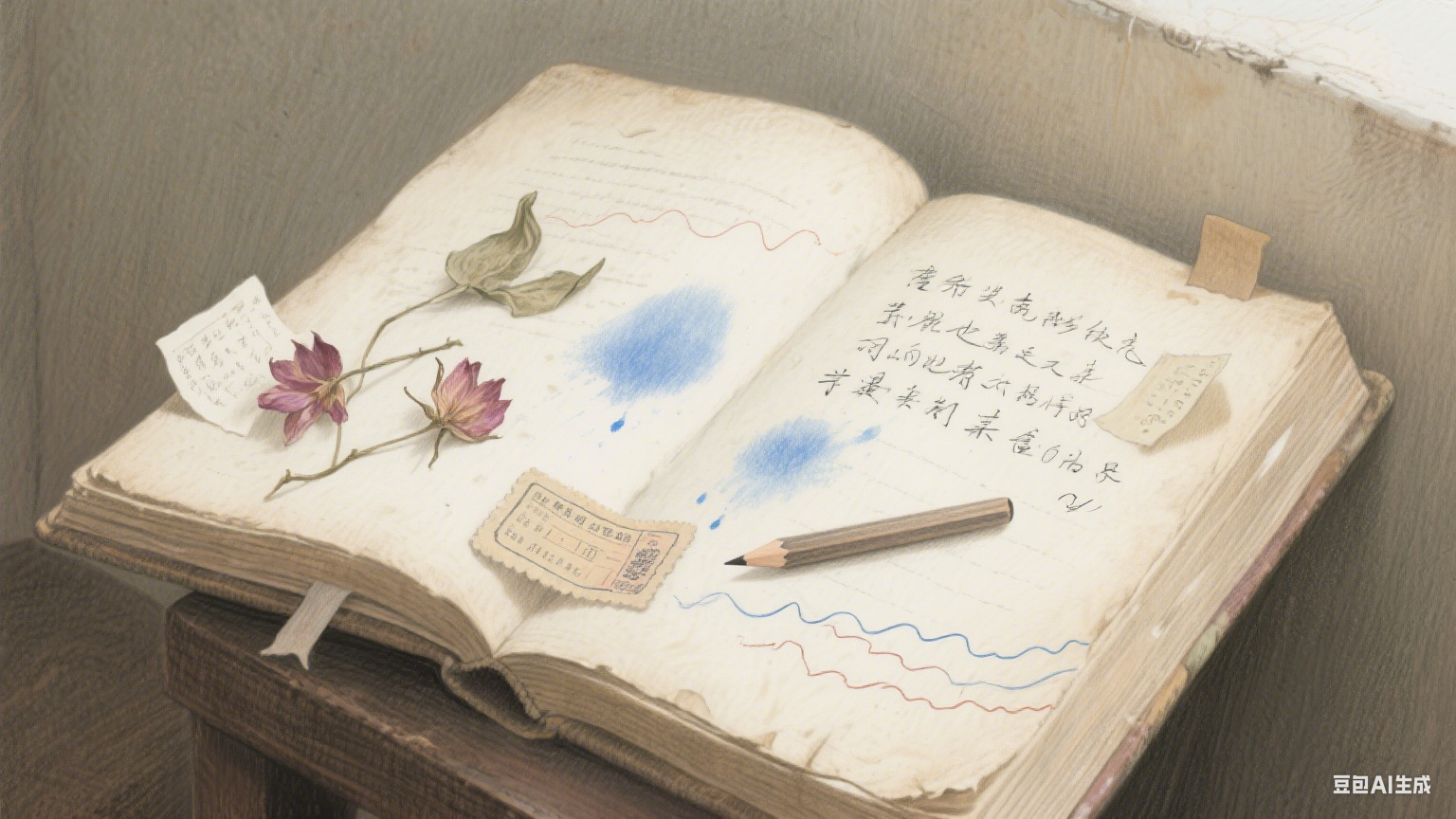 墨香漫溯:旧书里的时光褶皱