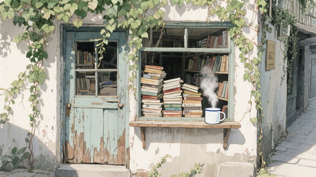 巷子里的旧书店，藏着时光的秘密