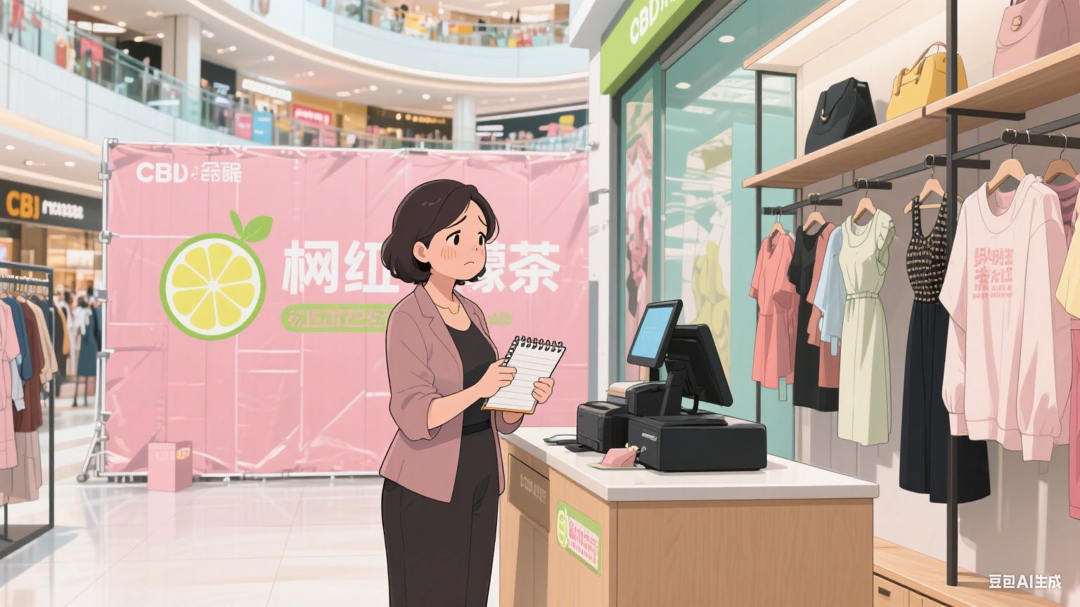 商场里的「生存战」：那些被奶茶店逼疯的服装店老板