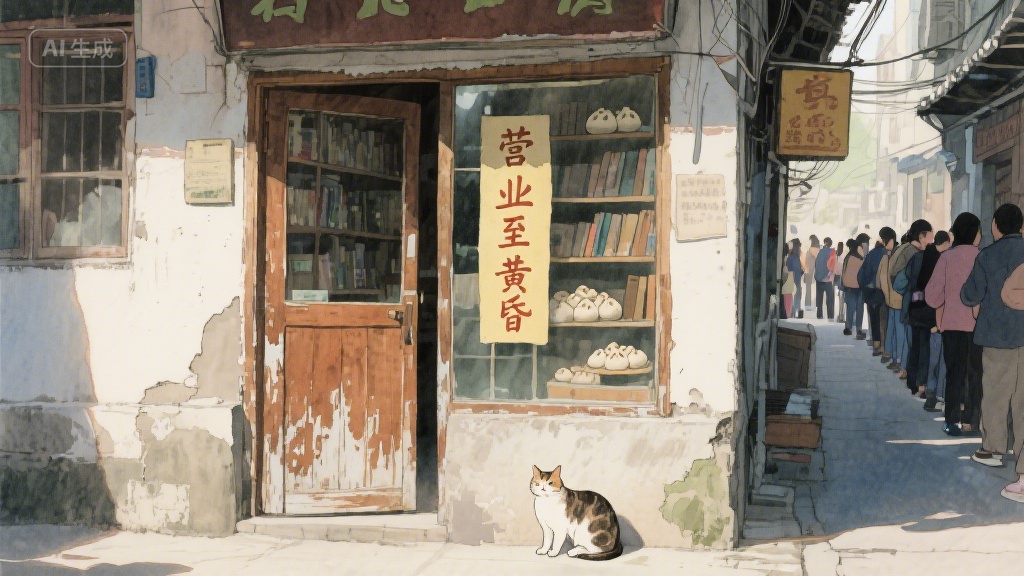 巷子里的旧书店,藏着多少不为人知的时光