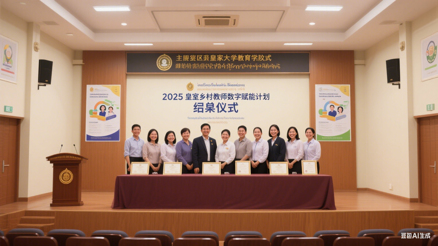 佛丕府皇家大学承办皇室 “乡村教师数字赋能计划” 提升教学质量