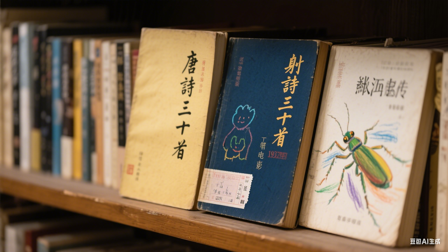 旧书店里的时光碎片