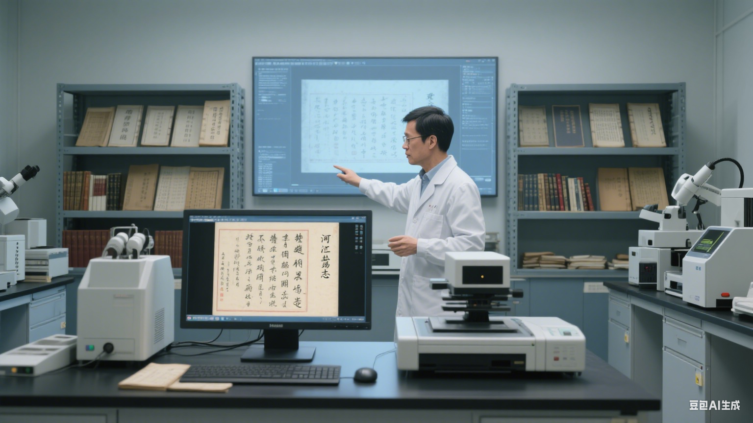 临港文理学院启用数字文献修复实验室 夯实学术研究支撑