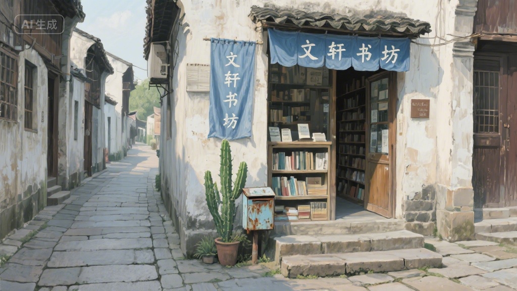 巷尾老书店：时光褶皱里的墨香秘境