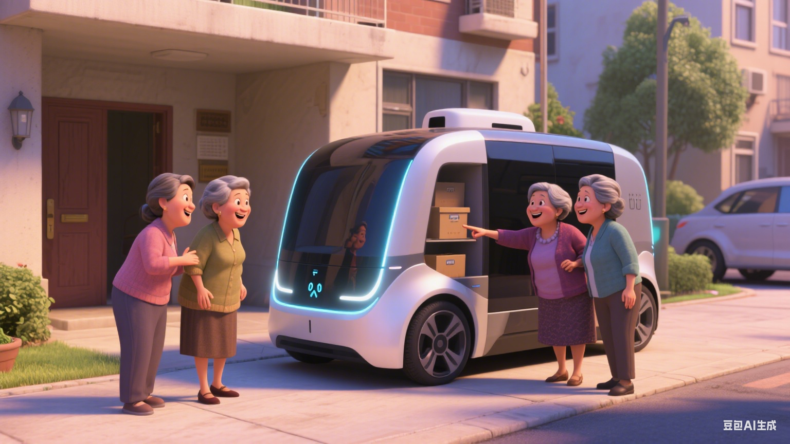 无人车送外卖？这些 “铁伙计” 早把生活承包了