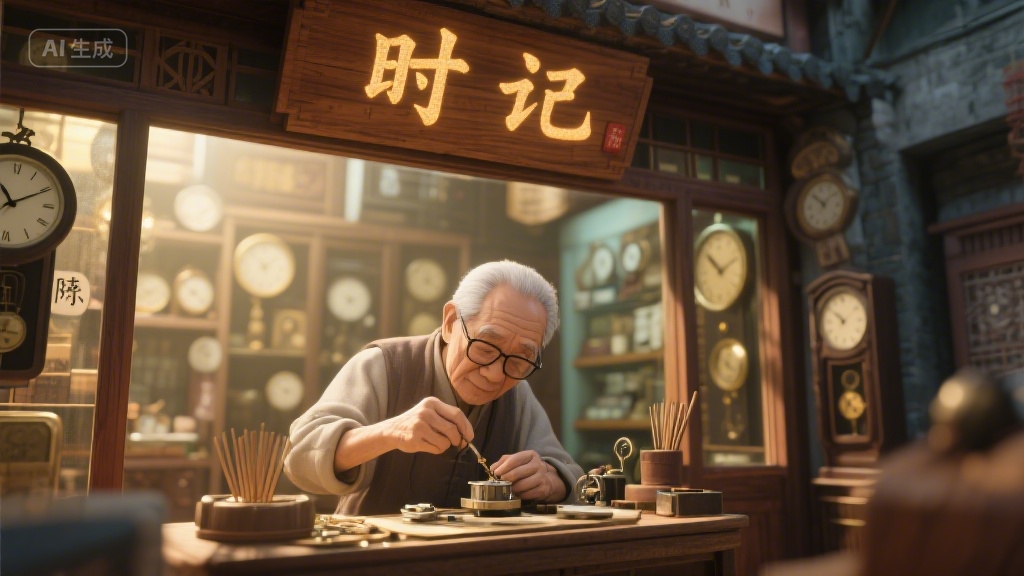 老钟表店的秘密