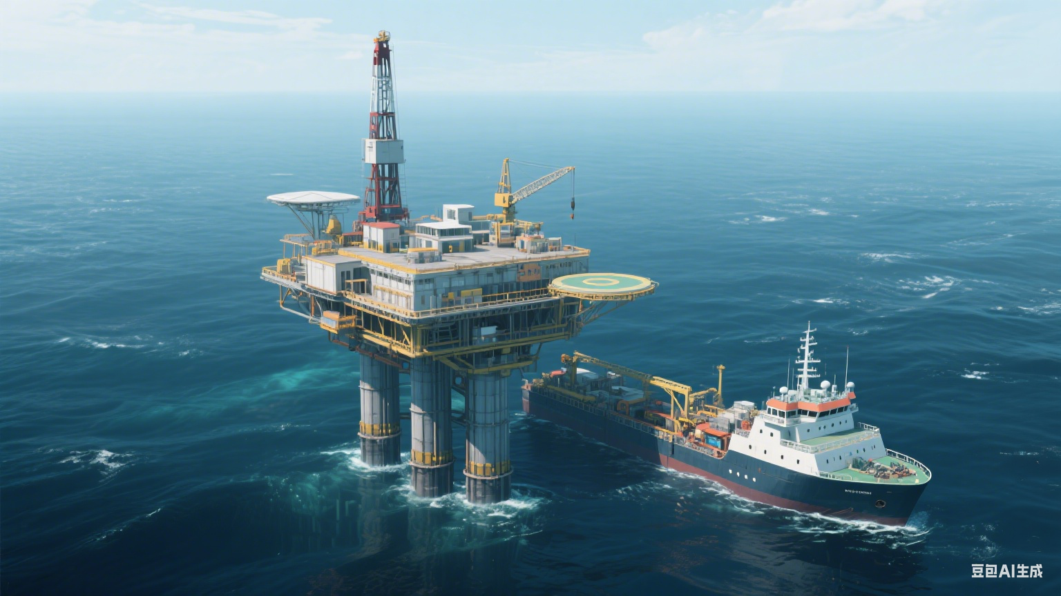 漂浮在深蓝上的 “钢铁巨兽”：聊聊海洋平台那些事儿