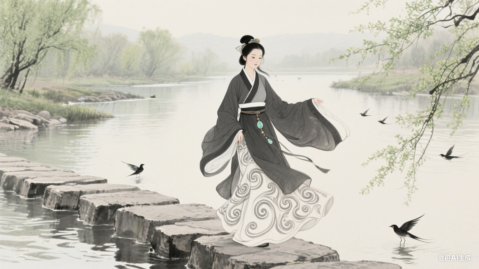 廊下阶前的轻盈:藏在先秦时光里的淑女步