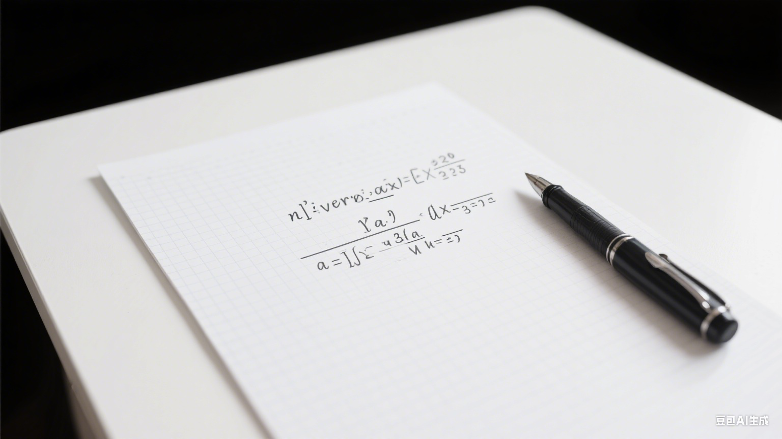 墨痕里的逆矩阵：旧纸堆中的代数回响