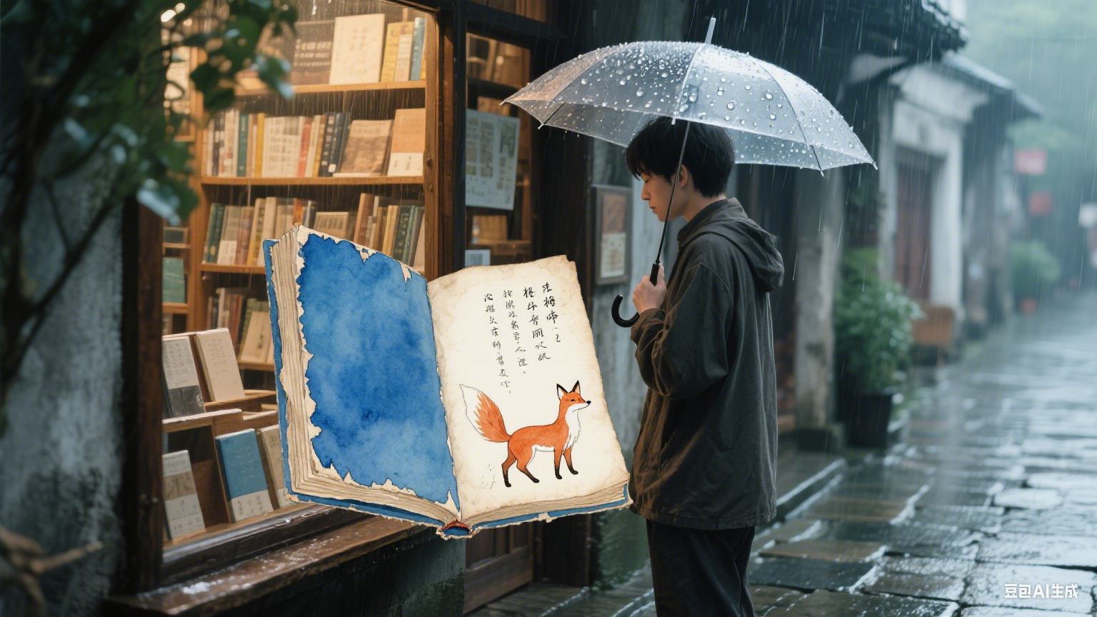 旧书店里的时光碎片