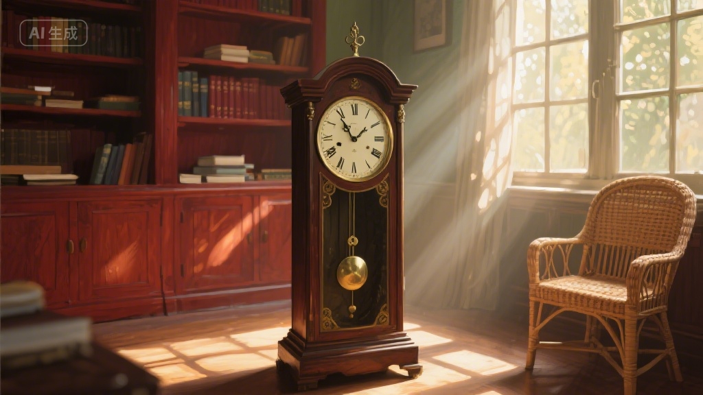 老钟表里的时光絮语