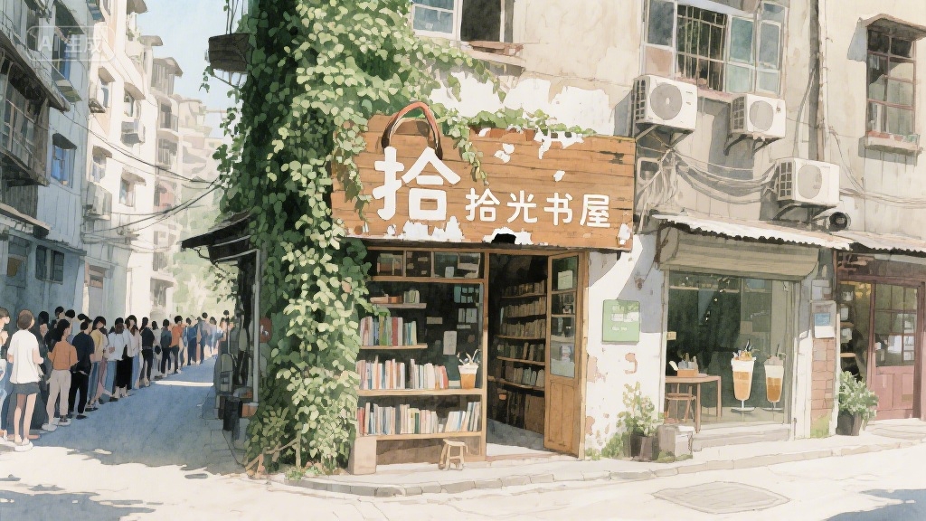 巷子里的旧书店，藏着多少不为人知的小日子