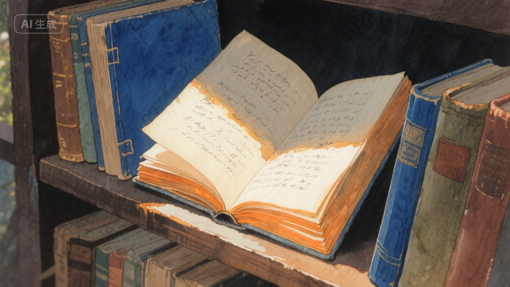 墨香里的时光褶皱